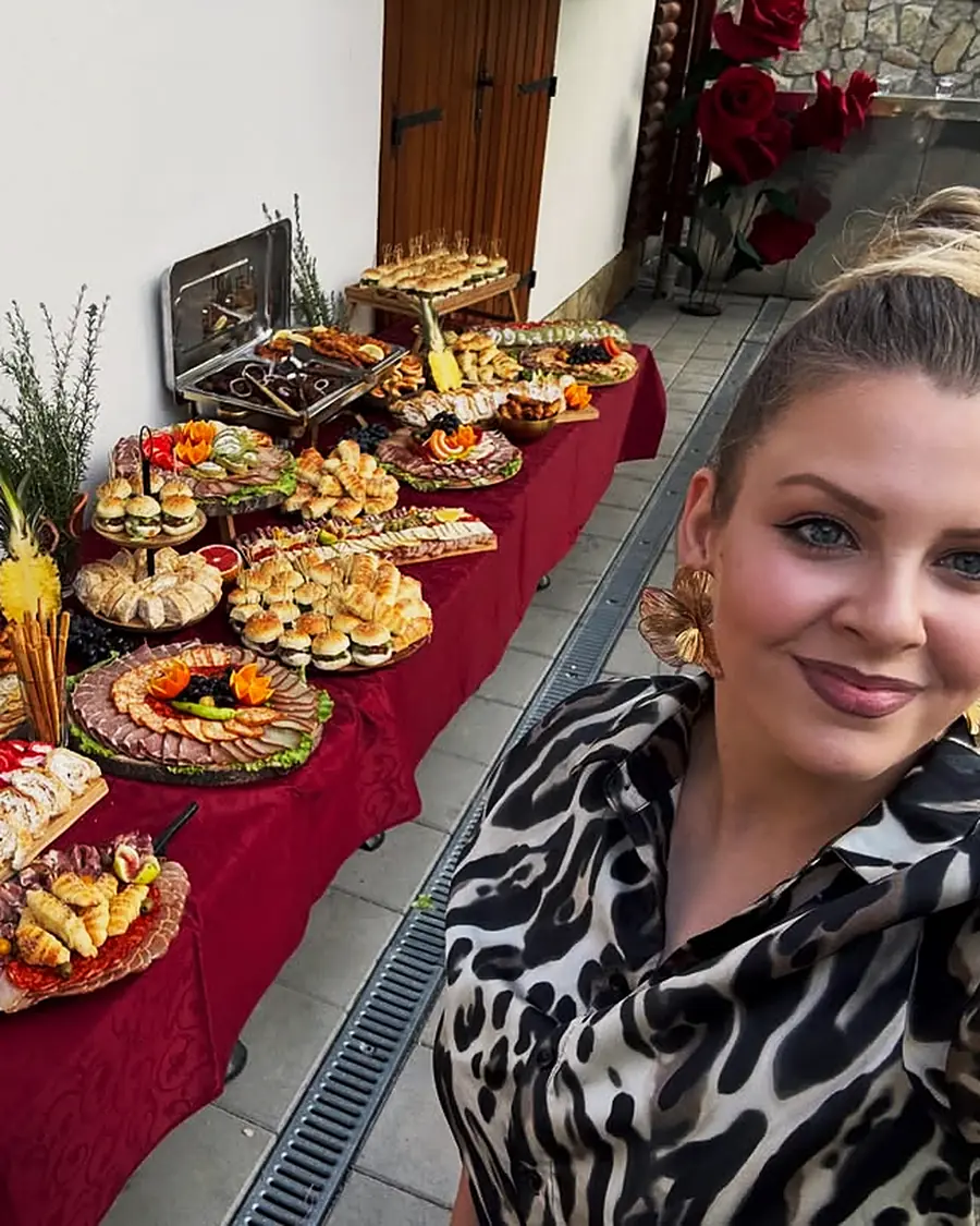 Jovana Panić pored Voilà švedskog stola
